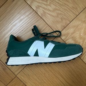 Green 327 New Balance sneakers